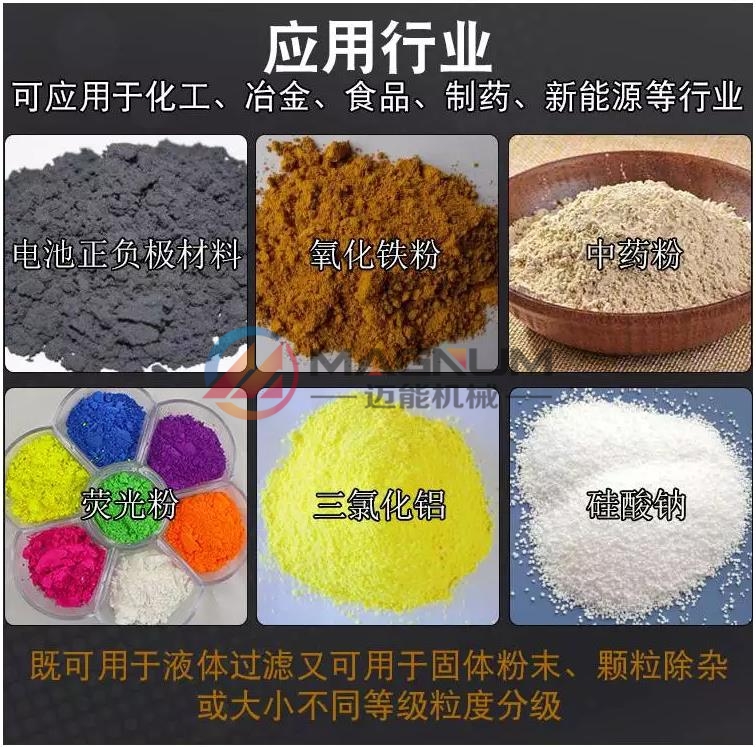 磷酸鹽防腐蝕振動篩行業(yè)應(yīng)用